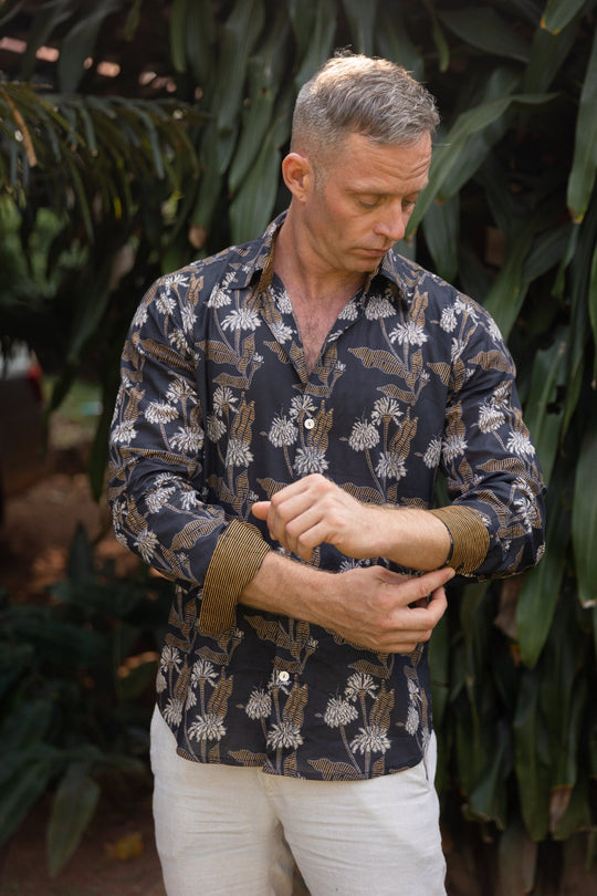 Shirts - Long Sleeve summer-nights-long-sleeve-shirt indepal-leather.myshopify.com