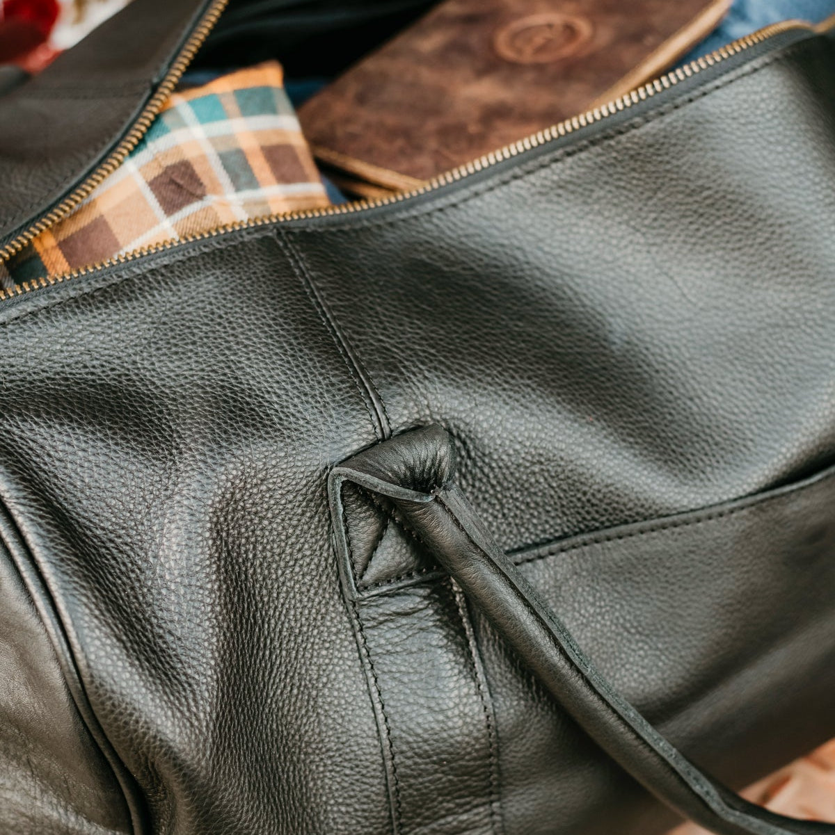 The Big Softie Leather Duffle Ñ view 5