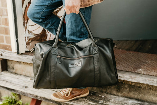 The Big Softie Leather Duffle