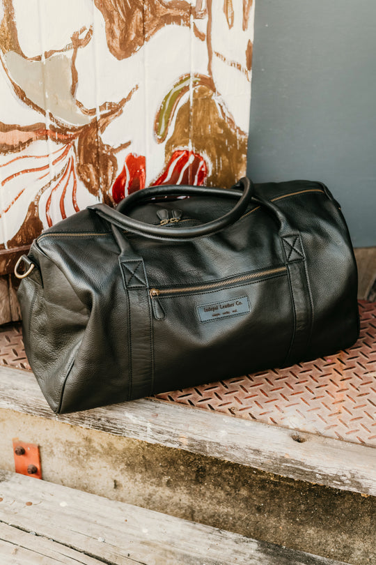 The Big Softie Leather Duffle