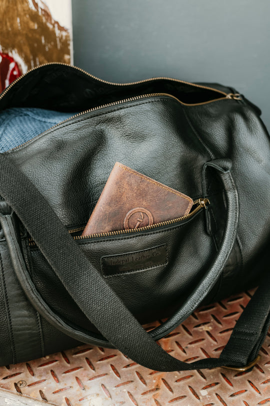 The Big Softie Leather Duffle