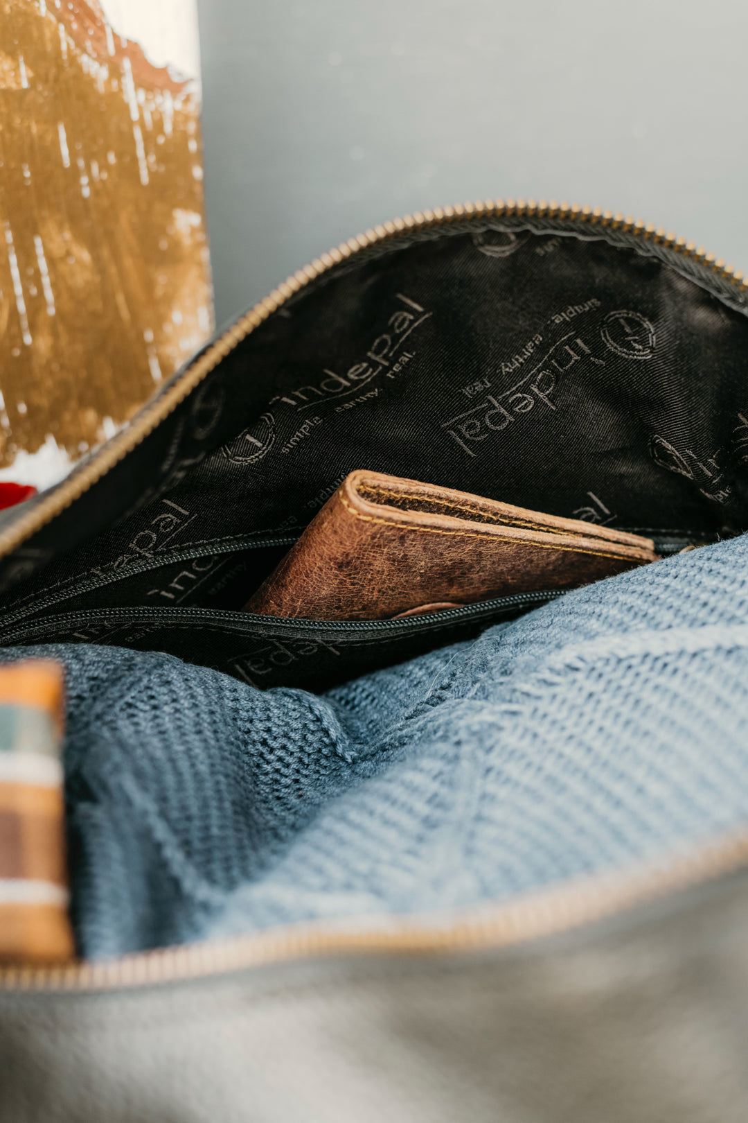 The Big Softie Leather Duffle