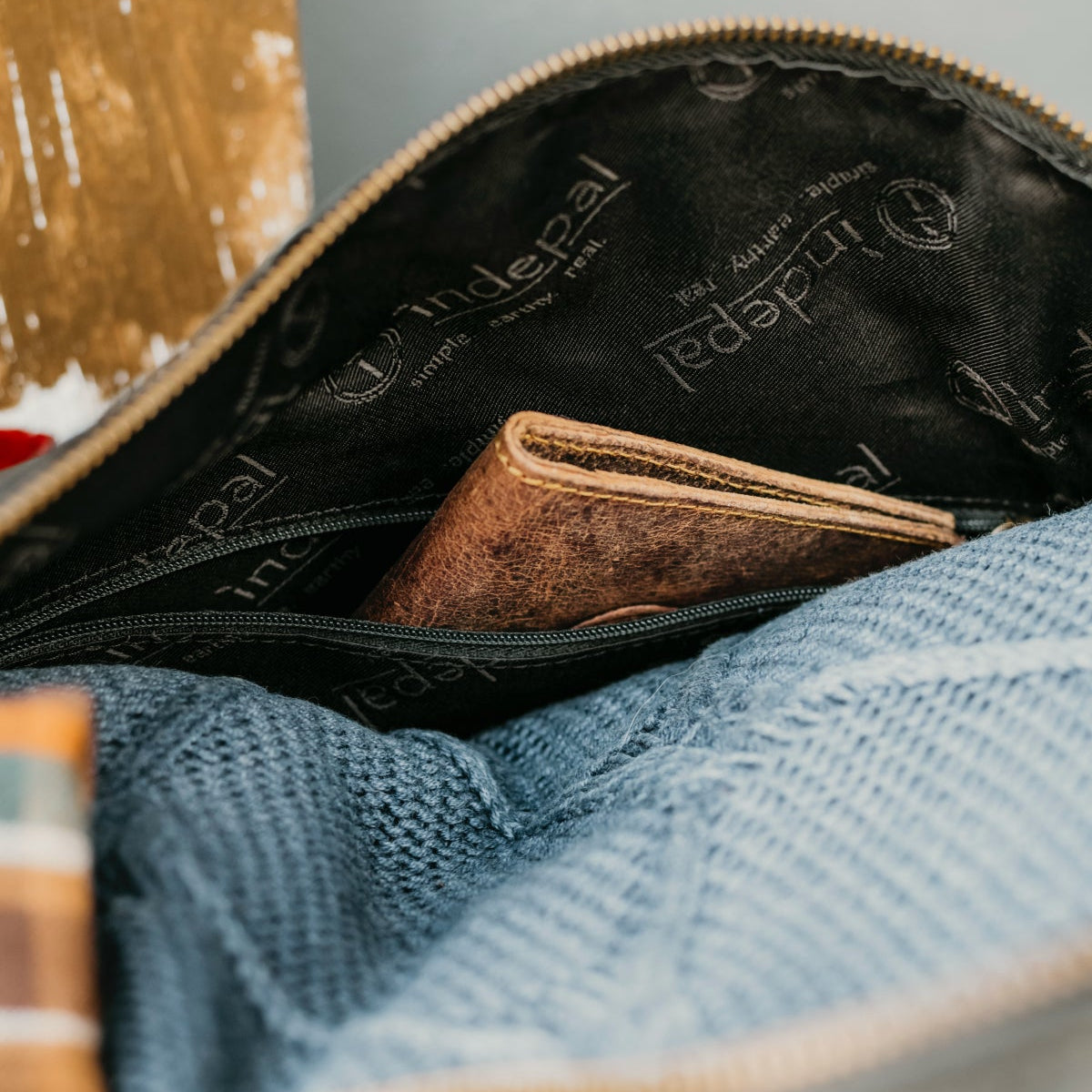 The Big Softie Leather Duffle Ñ view 3