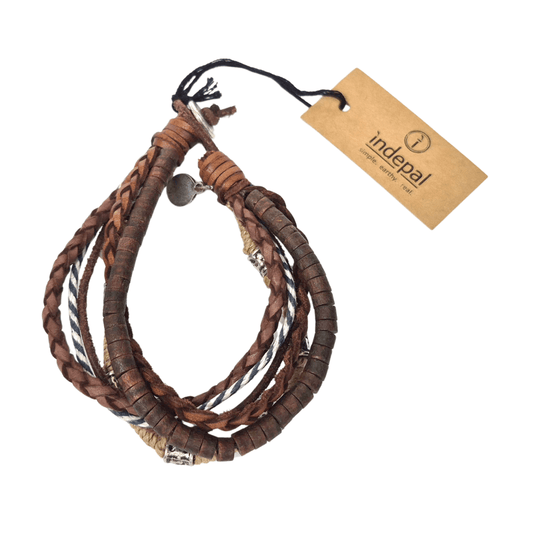 Mens Leather Bracelet-Docker