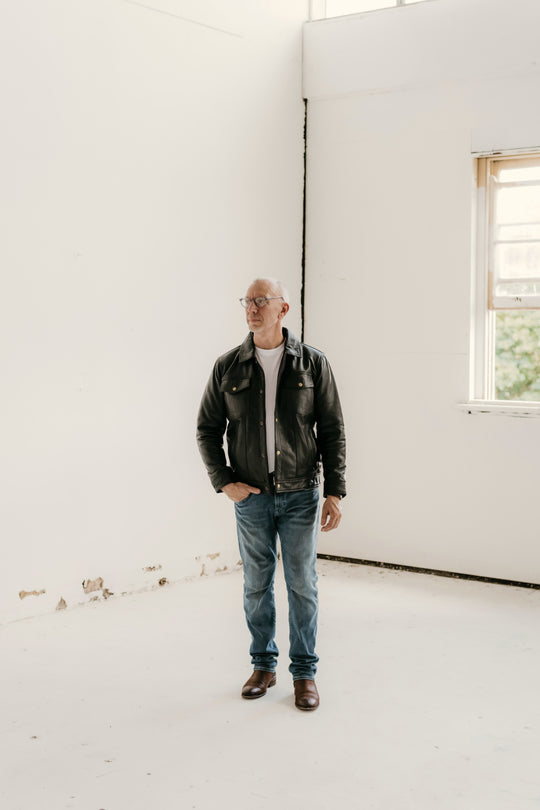 Hailwood Leather Jacket - Black - Add any belt for FREE