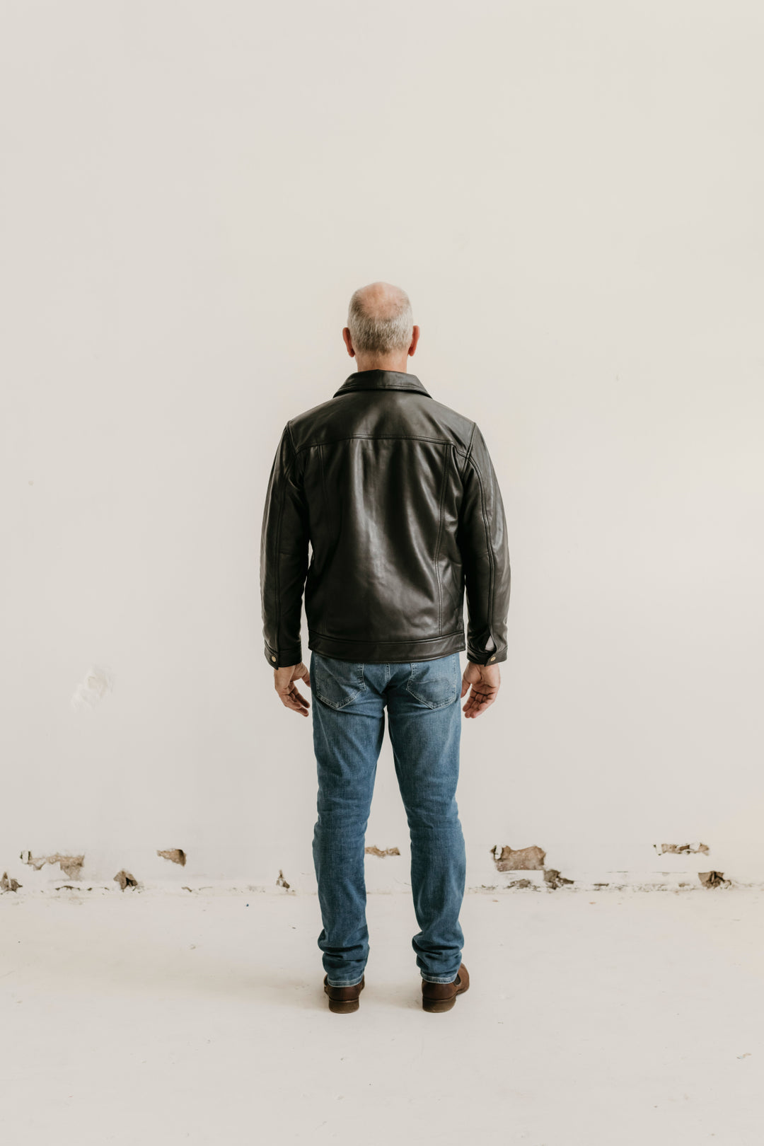 Hailwood Leather Jacket - Black - Add any belt for FREE