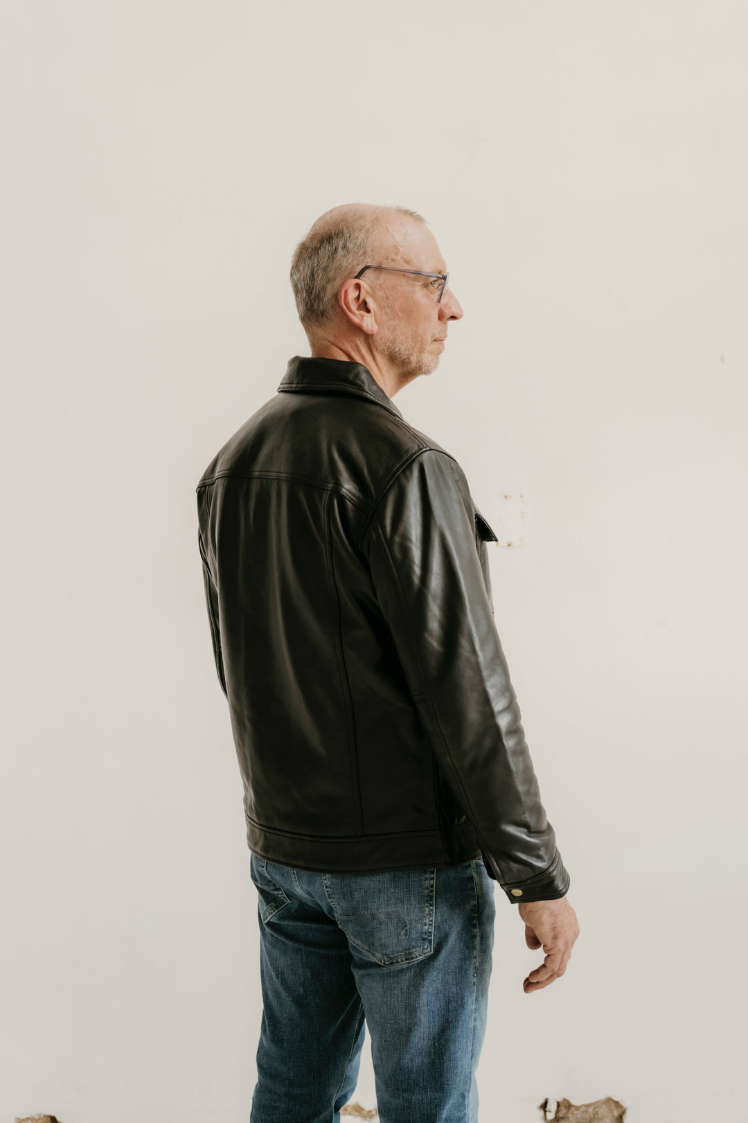 Hailwood Leather Jacket - Black - Add any belt for FREE