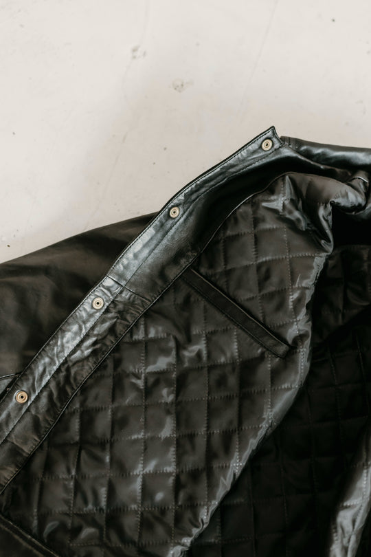 Hailwood Leather Jacket - Black - Add any belt for FREE