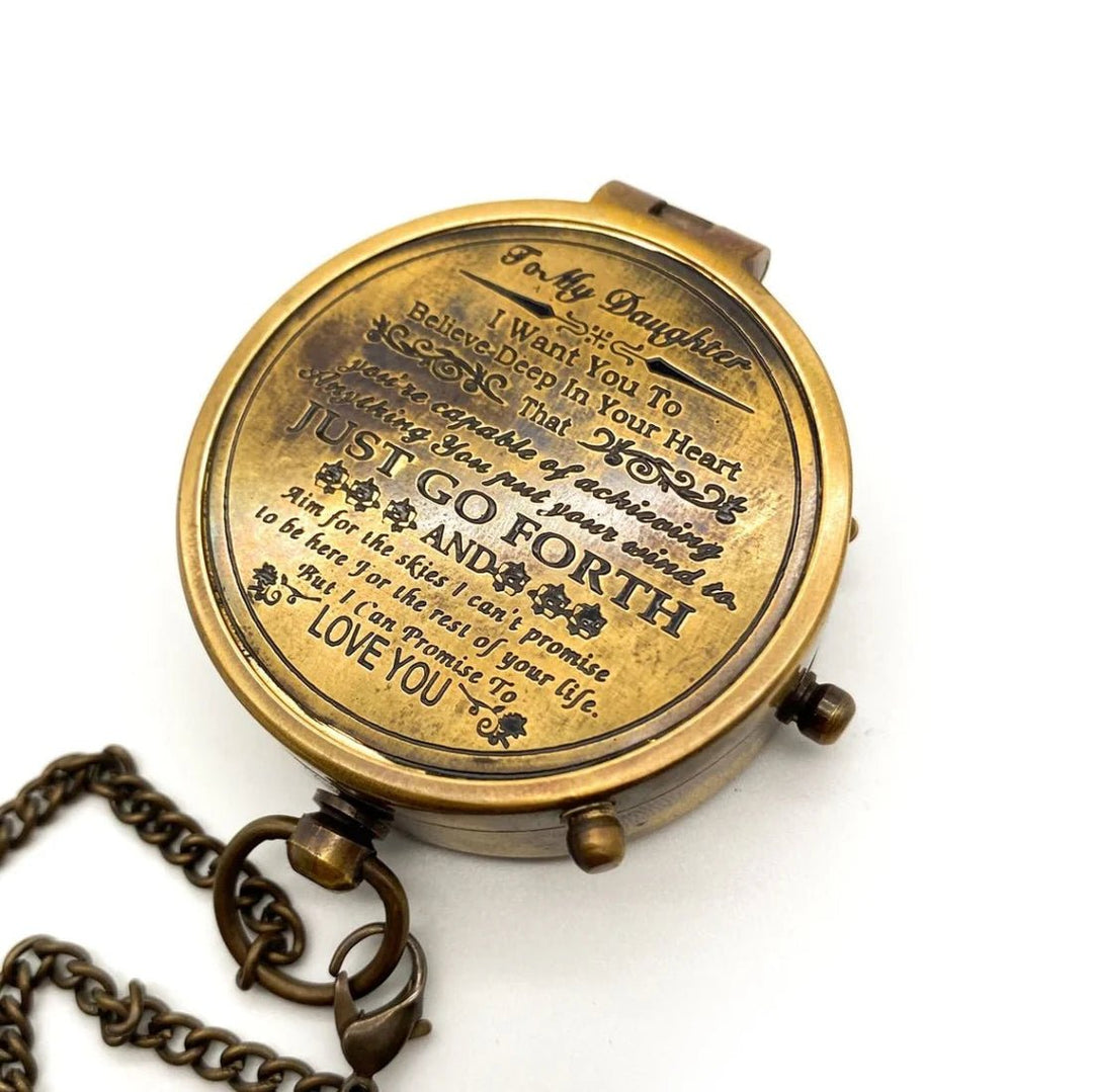 Compass With Message - Daughter - (CN113B)