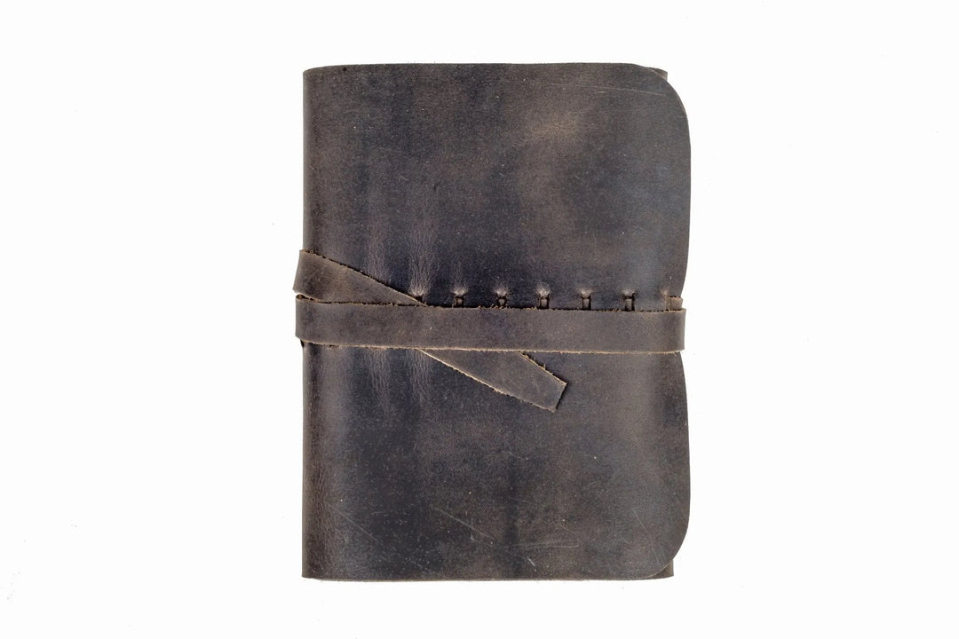 Leather Artist Journal in Charcoal  Journals - A5 journal-artist-journal indepal-leather.myshopify.com