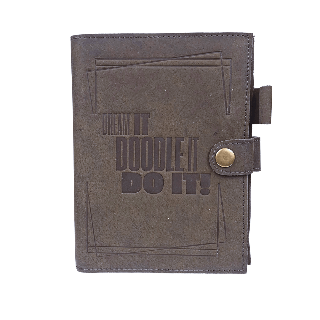Journals - Other doodle-it-tag-lock-leather-journal indepal-leather.myshopify.com