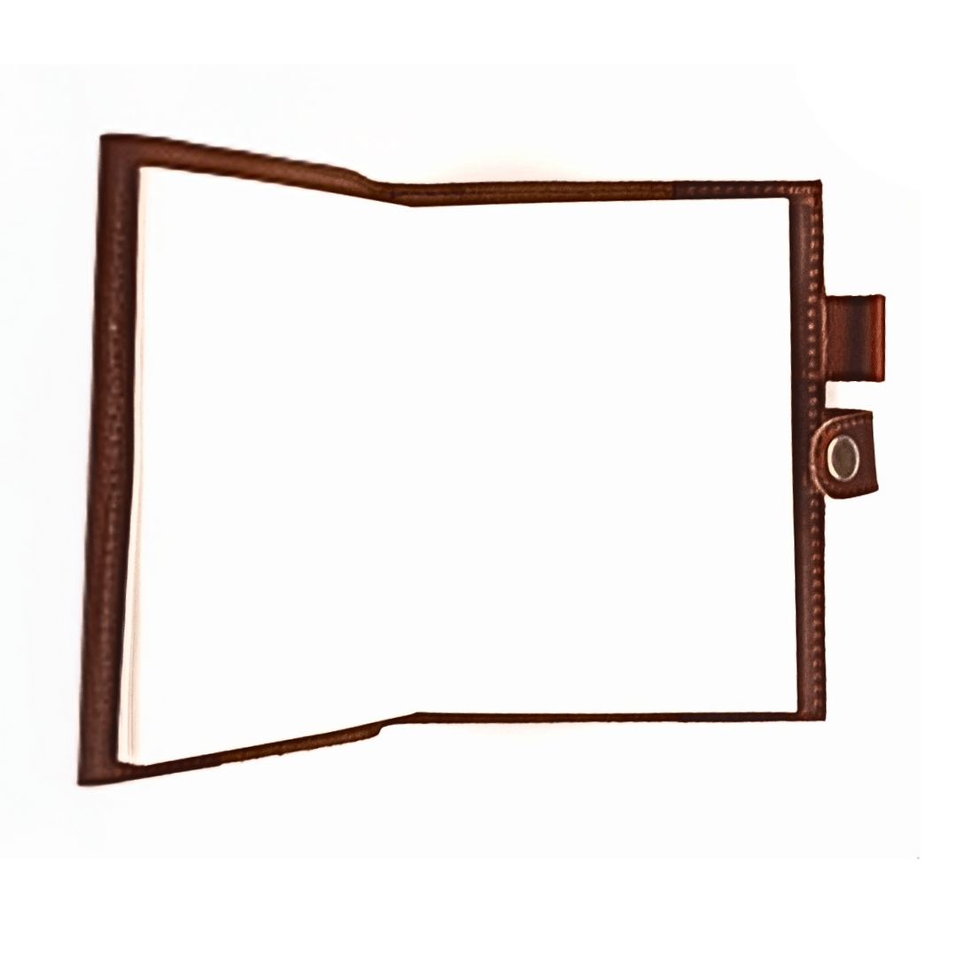 Doodle It - Tag Lock Leather Journal