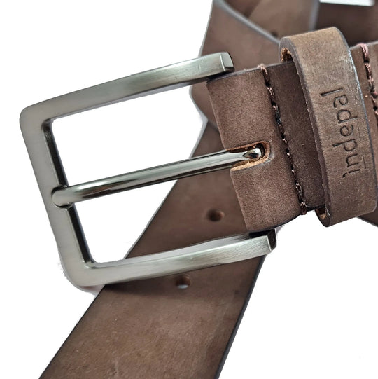 Miles - Men Leather Belt Belts belt-miles indepal-leather.myshopify.com