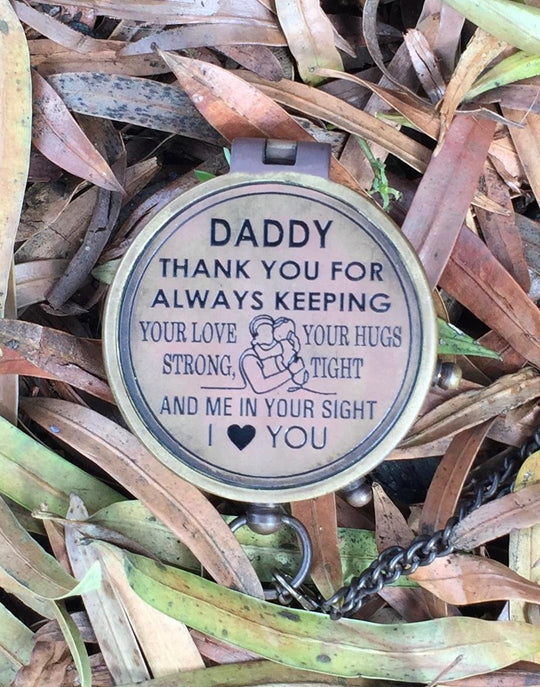 Compass With Message - Dad - (CN113C)