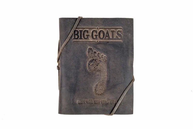 Leather Journal - Big Goals