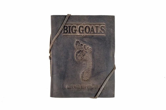 Leather Journal - Big Goals