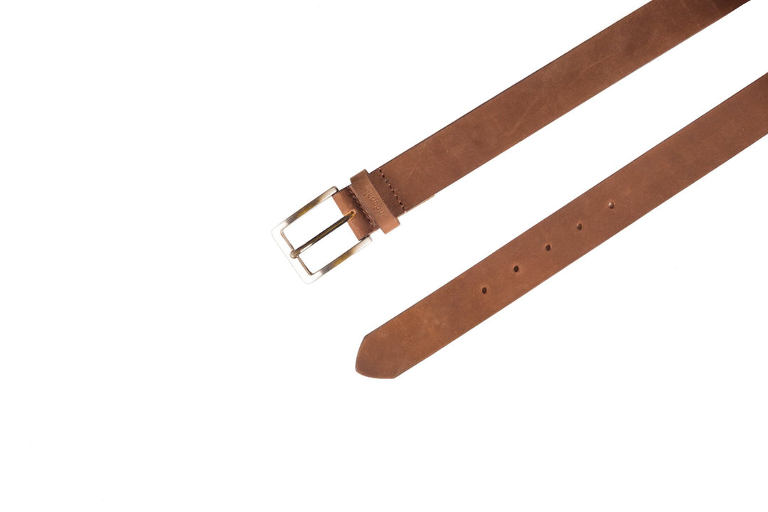 Leather Belt - Tenison Brown