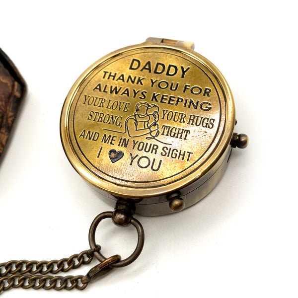 Compass With Message - Dad - (CN113C)