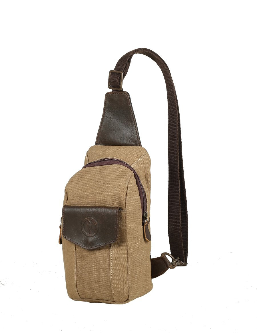 Trooper Canvas Sling mens duffle bag Canvas Range trooper-canvas-sling indepal-leather.myshopify.com