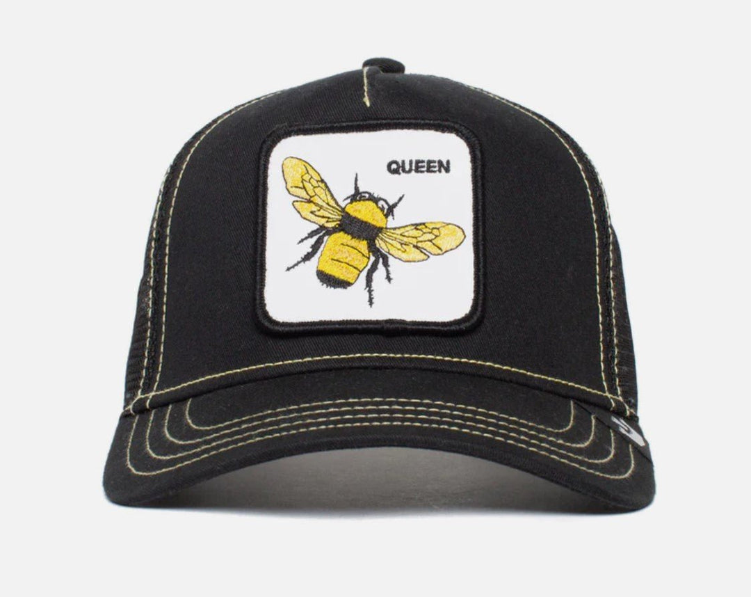 Goorin Trucker Cap-Queen Bee-Black