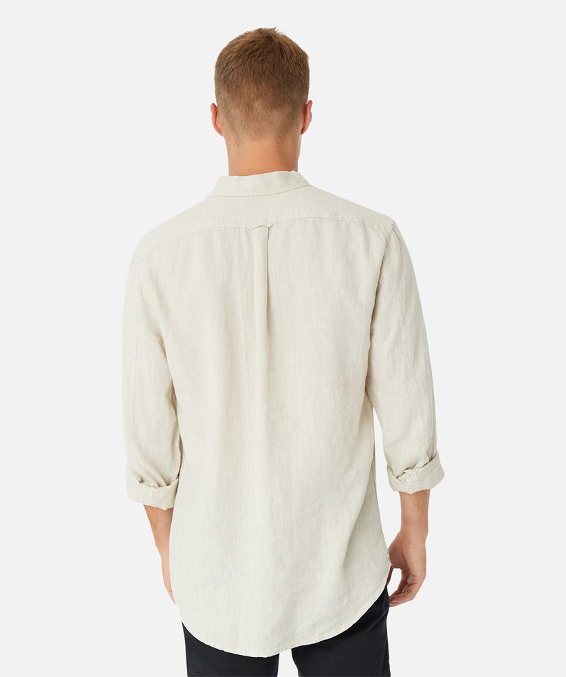 Industrie Tennyson Linen Long Sleeve Shirt 