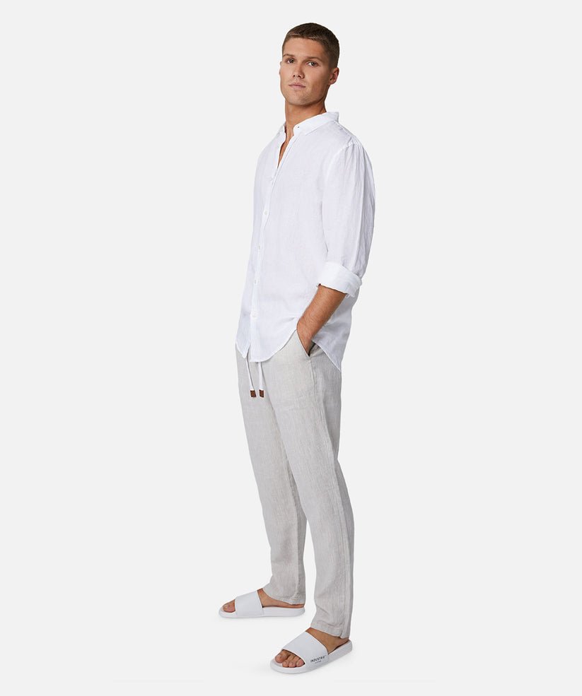 Industrie Tennyson Linen Long Sleeve Shirt 