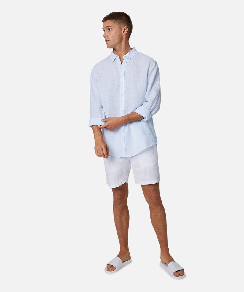 Industrie Tennyson Linen Long Sleeve Shirt 