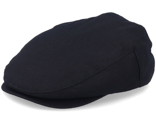 Brixton Hooligan Flat Cap - Black