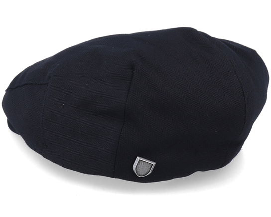 Brixton Hooligan Flat Cap - Black