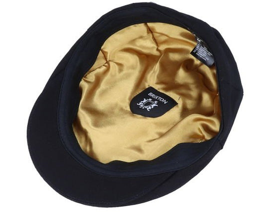 Brixton Hooligan Flat Cap - Black