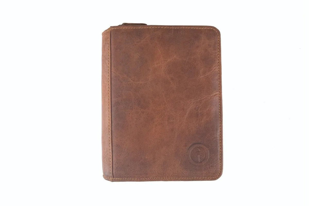 Leather Business Folder - Branson - A5