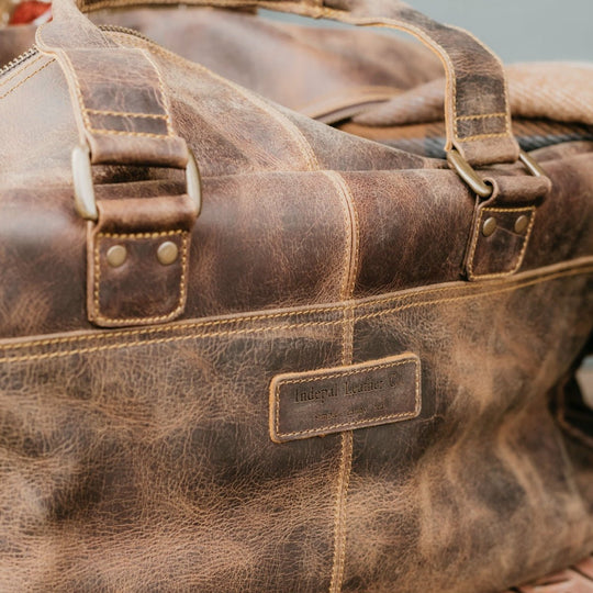 Bastion Duffle | Men's Leather Duffle Bag