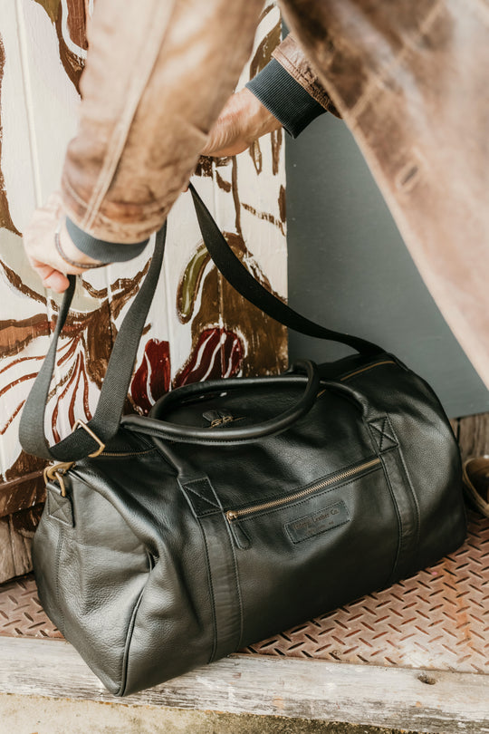 The Big Softie Leather Duffle