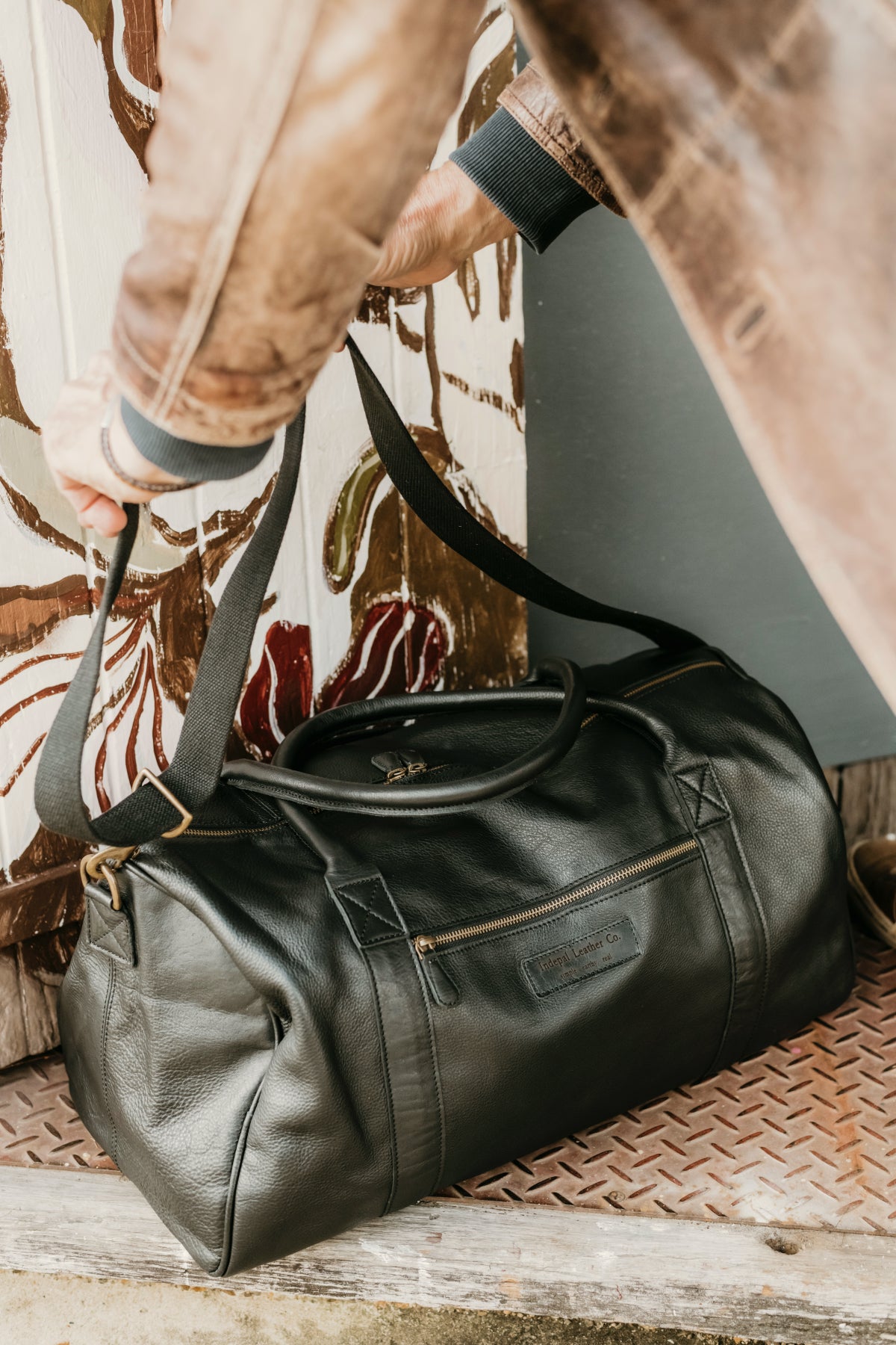 Bags - Duffle the-big-softie-duffle indepal-leather.myshopify.com