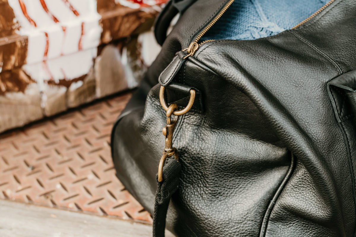 The Big Softie Leather Duffle