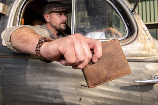 Wallet by Bolt and Buckle  Wallets mens-wallet-slot indepal-leather.myshopify.com
