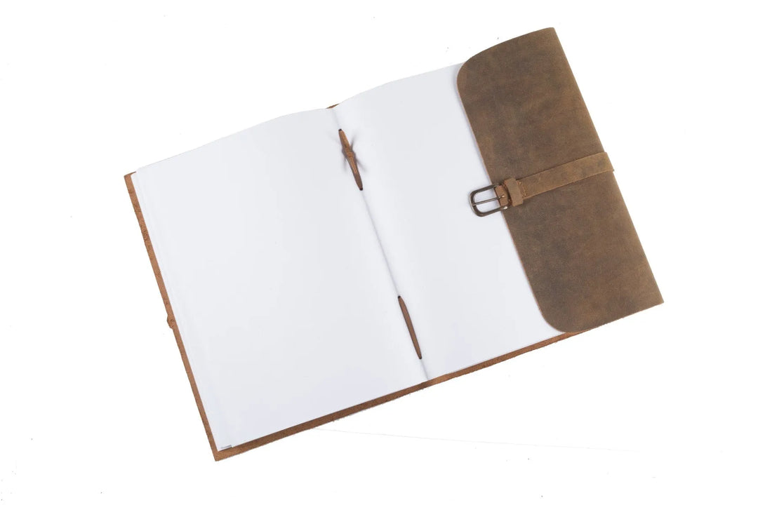 Leather Journal - Buckle - A4