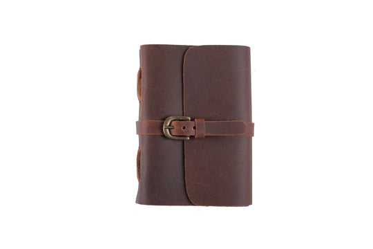 Leather Journal-Buckle-A6