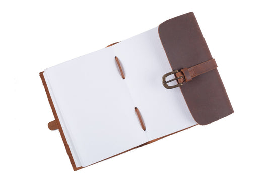 Leather Journal-Buckle-A6