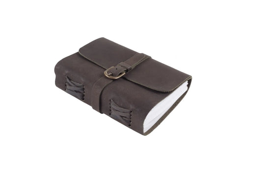 Journals - A6 journal-buckle-a6 indepal-leather.myshopify.com