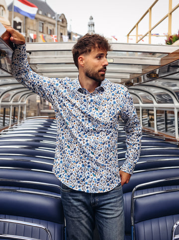 A Fish Named Fred Flamingo long sleeve shirt at Bolt + Buckle