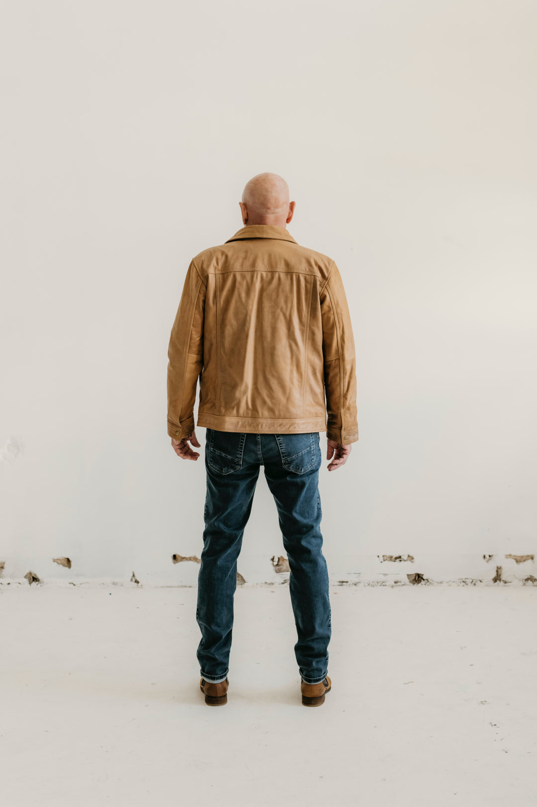 Hailwood Leather Jacket - Raw Beige