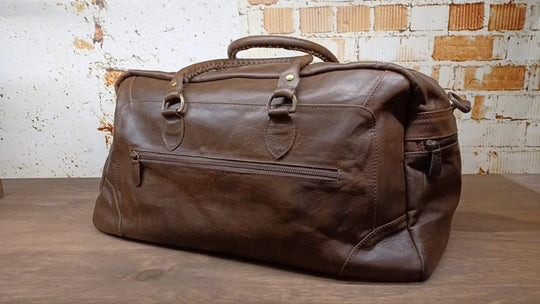 Buy Classic Duffle mens leather travel bag australia Bags - Duffle classic-duffle indepal-leather.myshopify.com