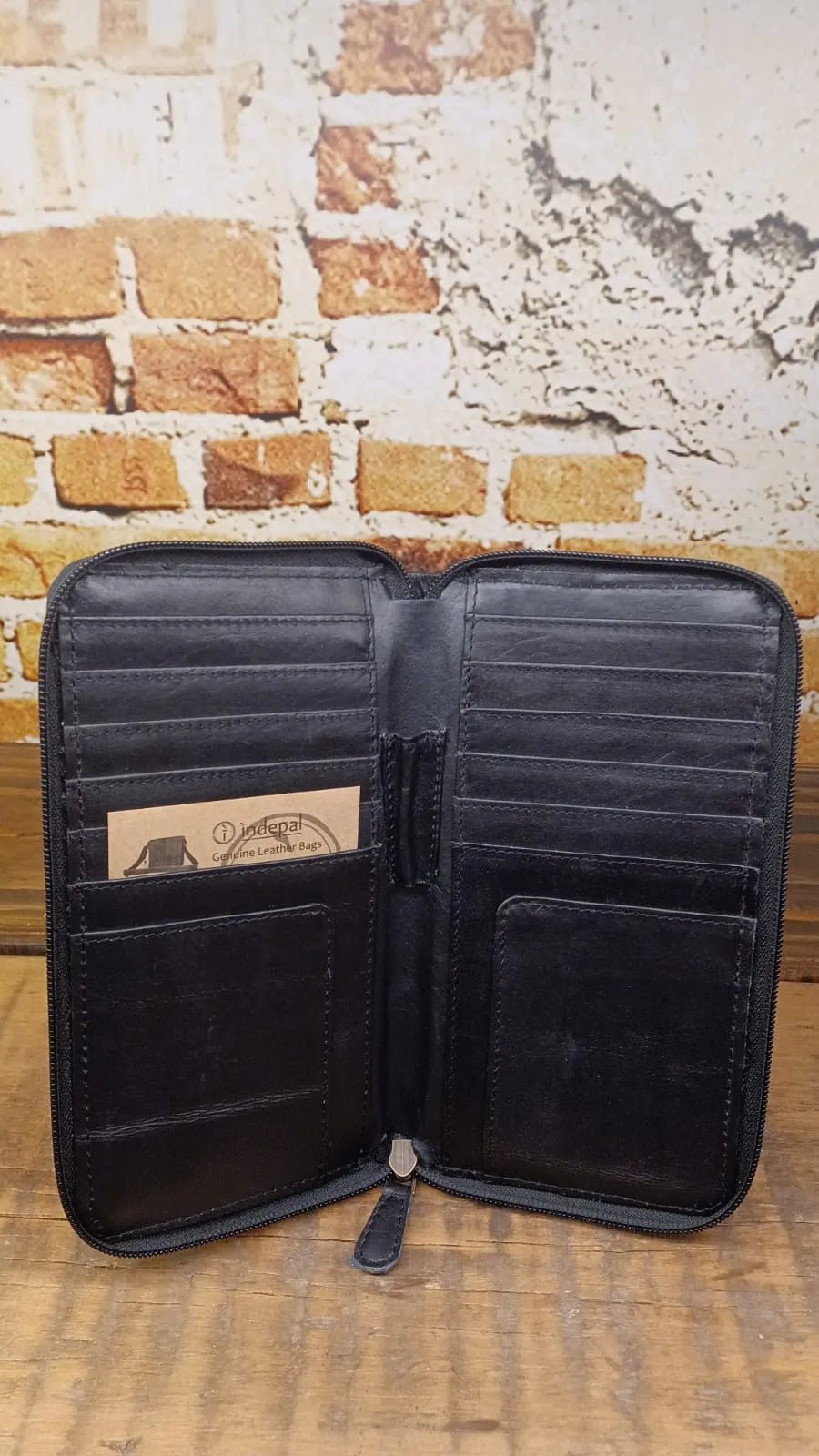 Leather Travel Wallet Wallets travel-wallet indepal-leather.myshopify.com