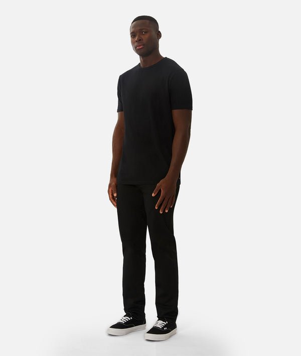 Basic Crew Tee-Black