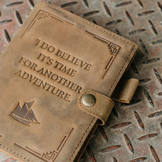 I Do Believe - Tag Lock Leather Journal…