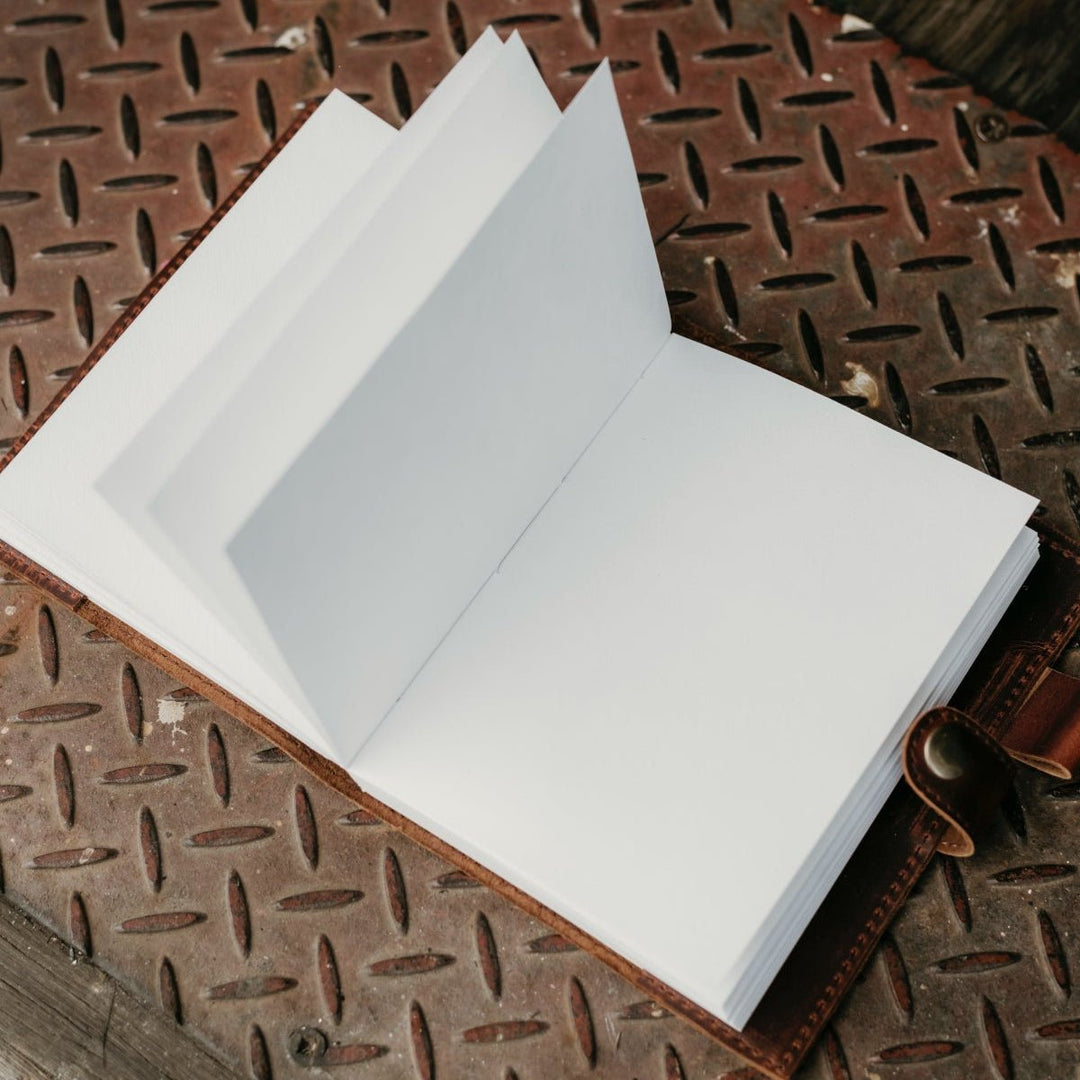 I Do Believe - Tag Lock Leather Journal…