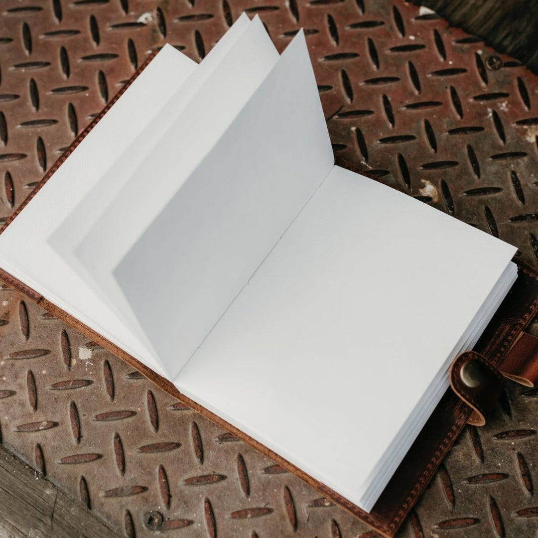 Get Sh*t Done - Tag Lock Leather Journal…