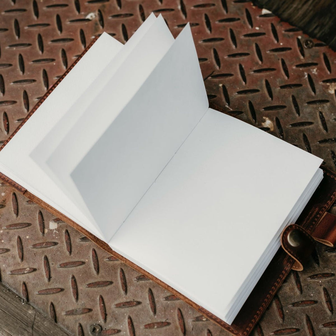 Tunes - Tag Lock Leather Journal…