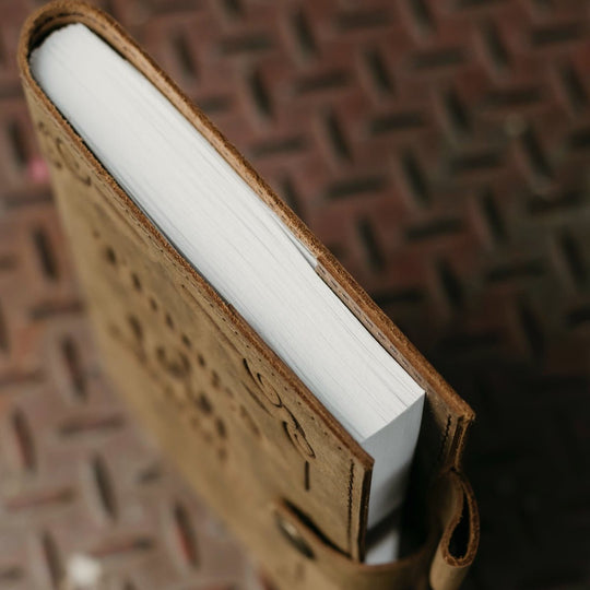 Things I Love - Tag Lock Leather Journal…